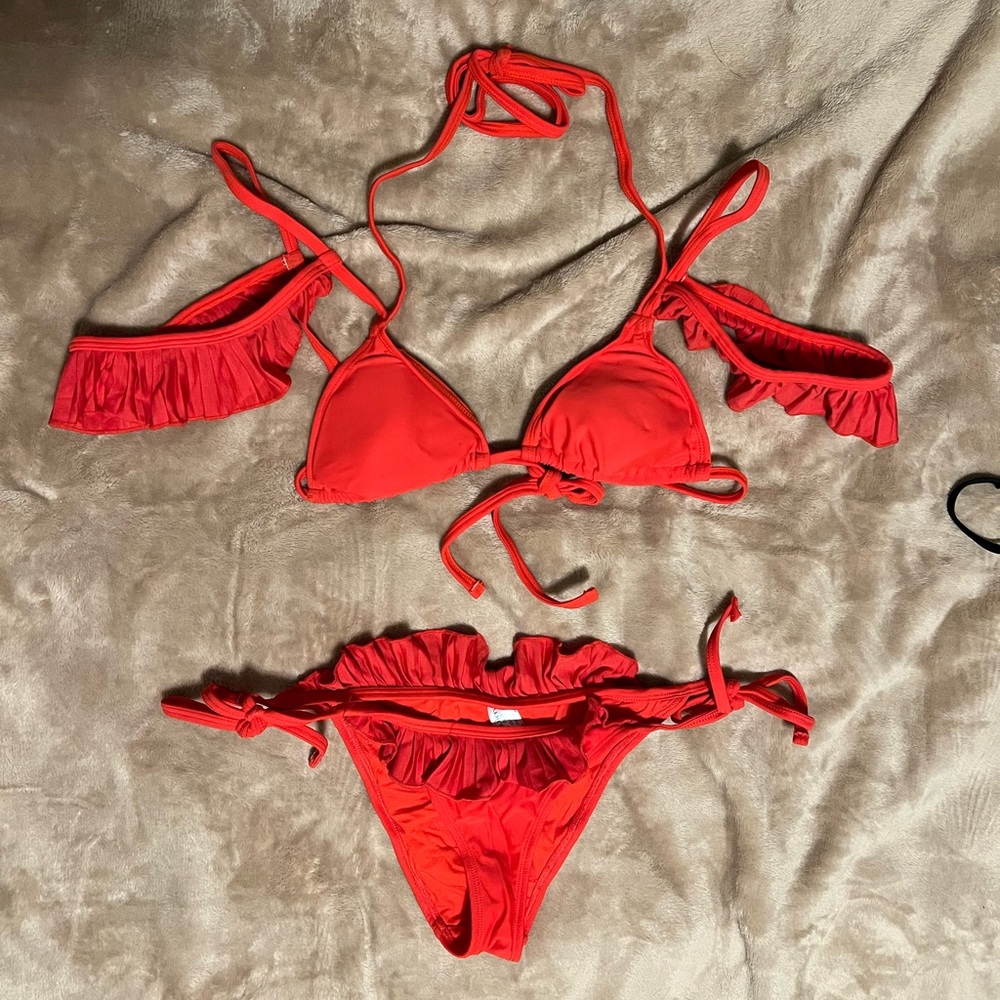 SOLD ASOS red bikini